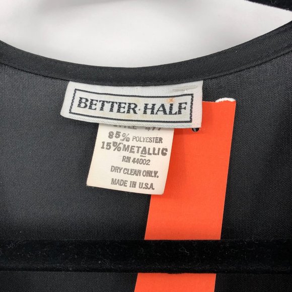 Better Half Black & Gold High-Rise Romper | Relaxed Fit - Picture 3 of 6